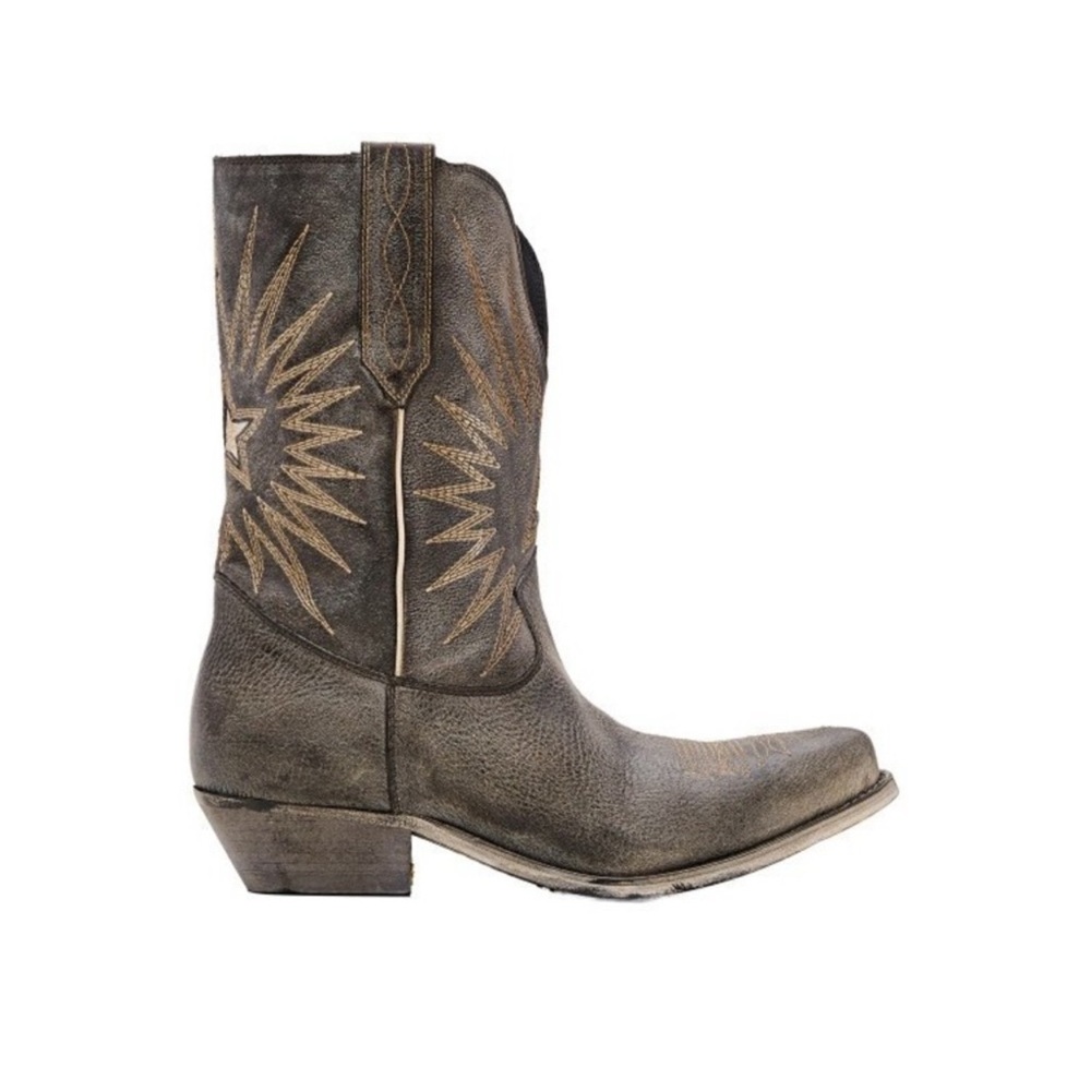 Golden Goose Wish Star Leather Boots -
Worn one time